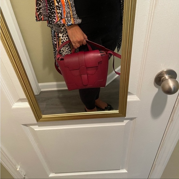 Senreve mini maestra bag in red / merlot - Picture 8 of 10
